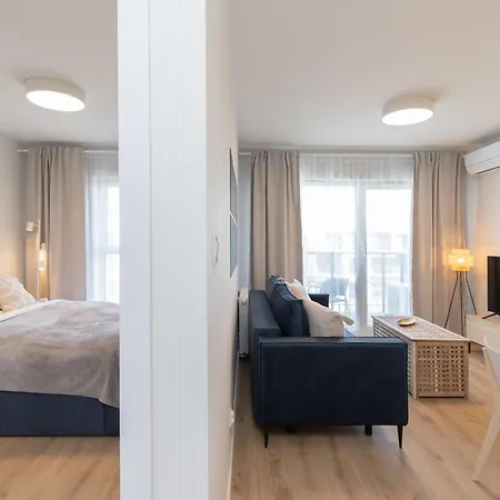 Apartament Glow Apartments, Letnica - Bursztynowa Zatoka&przystan Letnica *