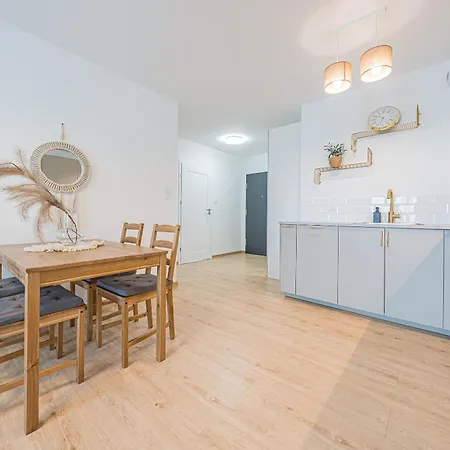 Apartament Glow Apartments, Letnica - Bursztynowa Zatoka&przystan Letnica