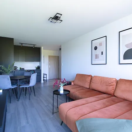 Apartament Glow Apartments, Letnica - Bursztynowa Zatoka&przystan Letnica Gdańsk