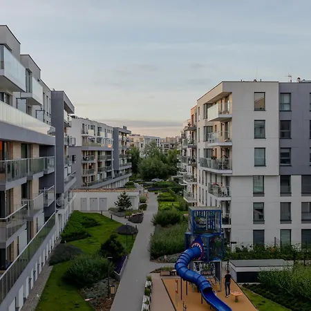 Apartament Glow Apartments, Letnica - Bursztynowa Zatoka&przystan Letnica Gdańsk